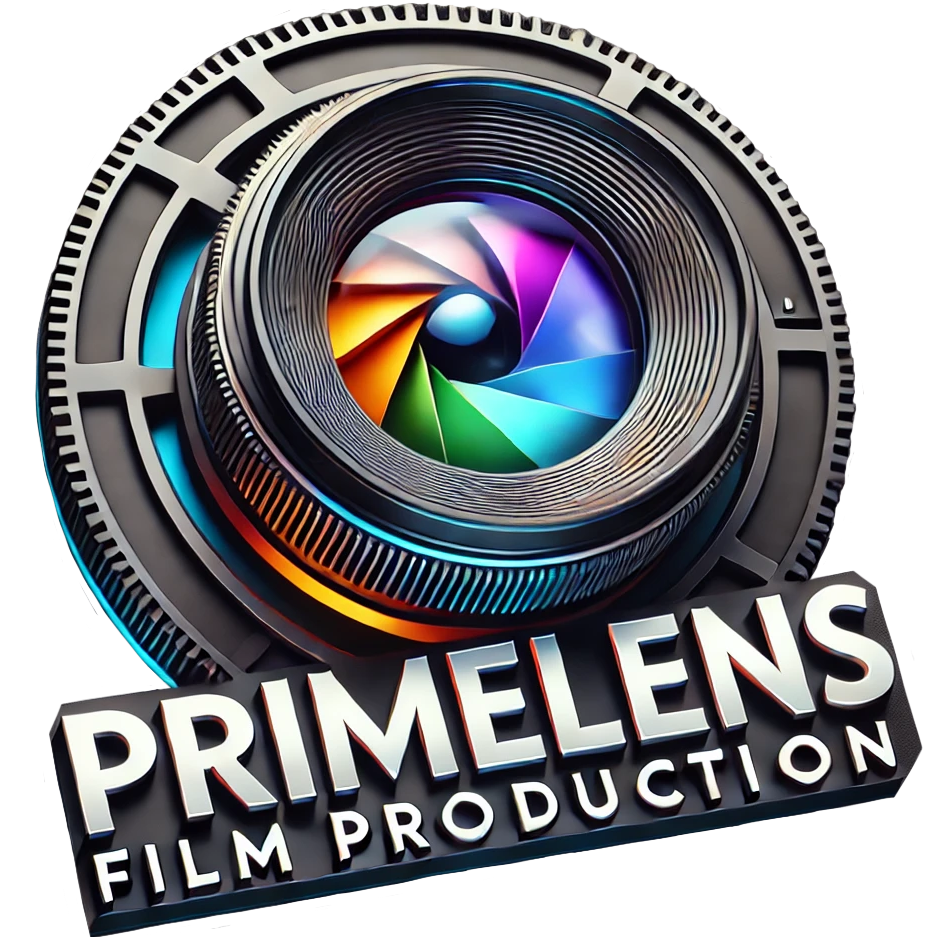 PrimeLens Film Production Logo